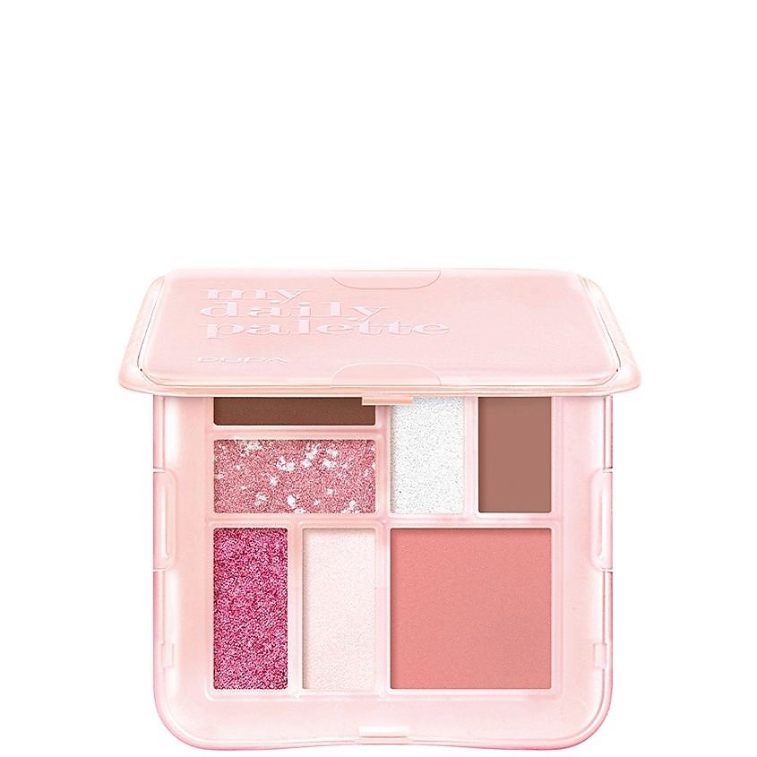 Изображение товара PUPA Палетка теней для век My Daily Eyeshadow Palette, Розовый на каждый день, 8 г Изображение товара PUPA Палетка теней для век My Daily Eyeshadow Palette, Розовый на каждый день, 8 г