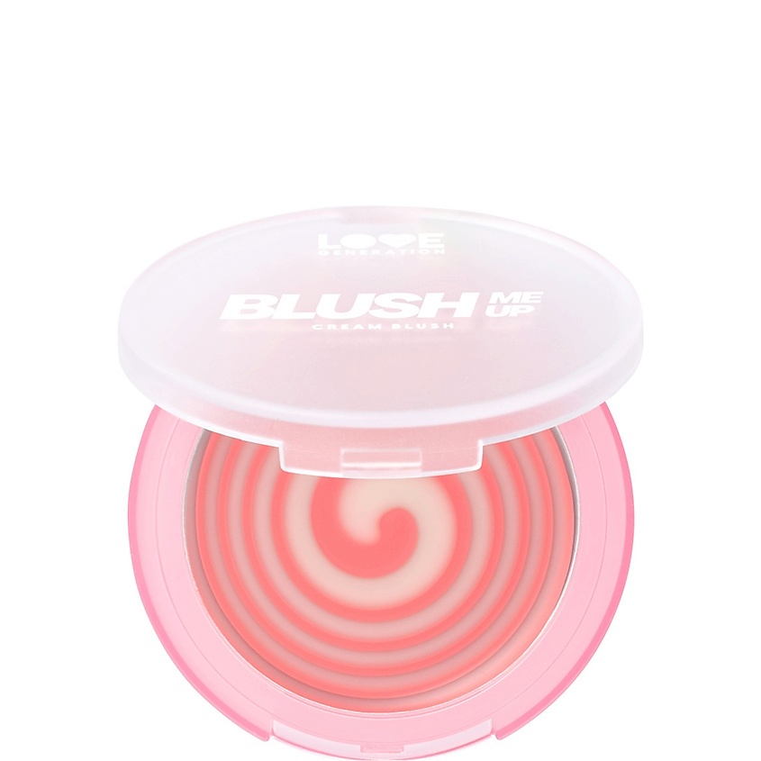 Изображение товара LOVE GENERATION Кремовые румяна для лица Blush Me Up, № 02 нежно-розовый, 2,7 г
