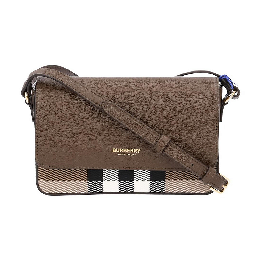 Изображение товара BURBERRY Сумка через плечо Hampshire House Check Bag, Коричневый