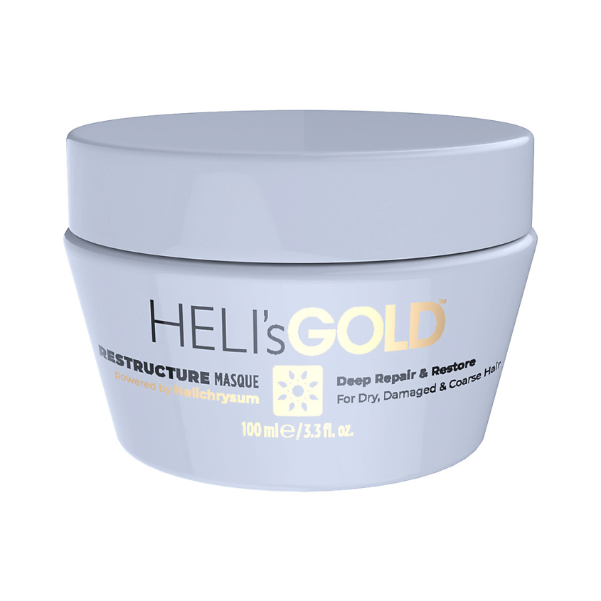 Изображение товара Маска для волос HELI'SGOLD Restructure для питания и восстановления 100 мл