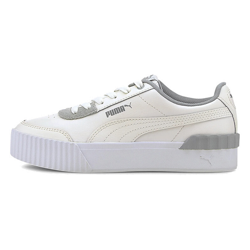 Изображение товара Кроссовки Puma Carina Lift Khaki White Grey женские, модель 37 EU Изображение товара Кроссовки Puma Carina Lift Khaki White Grey женские, модель 37 EU