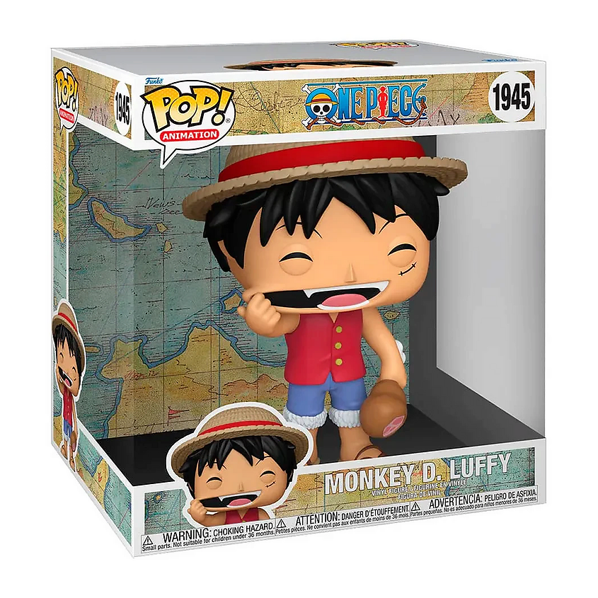Изображение товара FUNKO Коллекционная фигурка Funko POP! Jumbo One Piece Monkey D. Luffy #1945, Monkey D. Luffy #1945 Изображение товара FUNKO Коллекционная фигурка Funko POP! Jumbo One Piece Monkey D. Luffy #1945, Monkey D. Luffy #1945