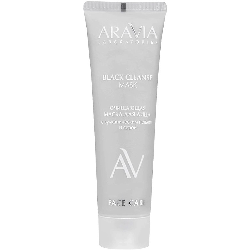 Изображение товара Маска для лица ARAVIA LABORATORIES Black Cleanse Mask 100 мл для глубокого очищения и матирования к