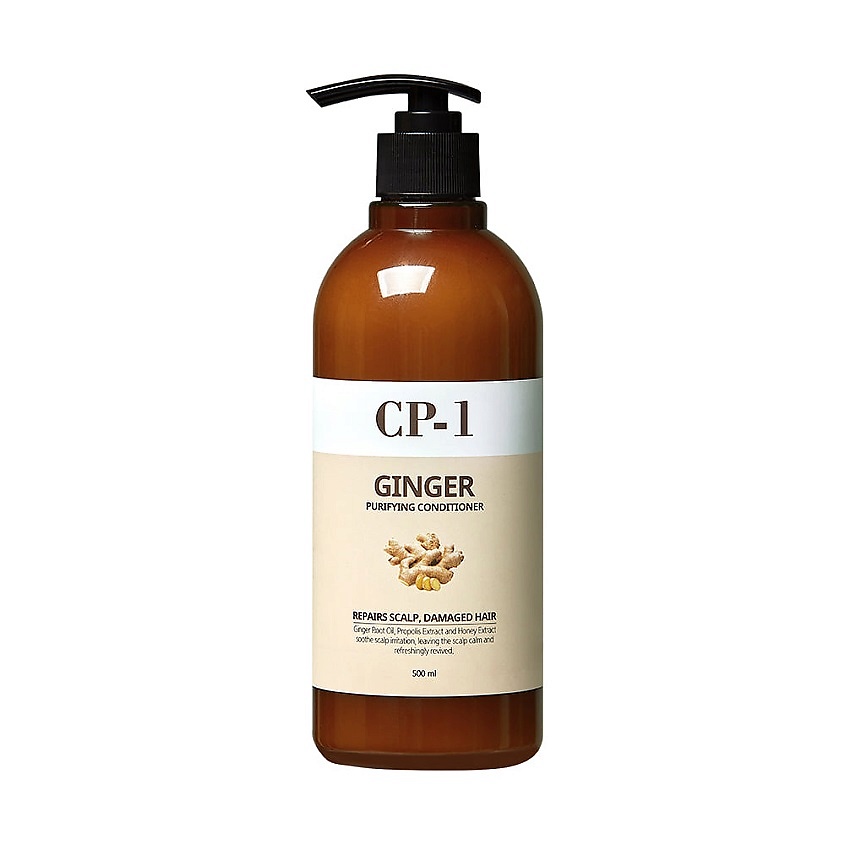 Изображение товара Кондиционер для волос ESTHETIC HOUSE Имбирный GINGER PURIFYING CONDITIONER 500 мл Изображение товара Кондиционер для волос ESTHETIC HOUSE Имбирный GINGER PURIFYING CONDITIONER 500 мл