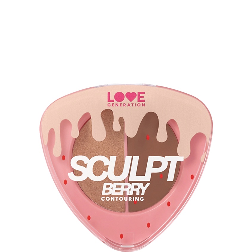Изображение товара LOVE GENERATION Палетка для контуринга SculptBerry 01 Cocoa Milk