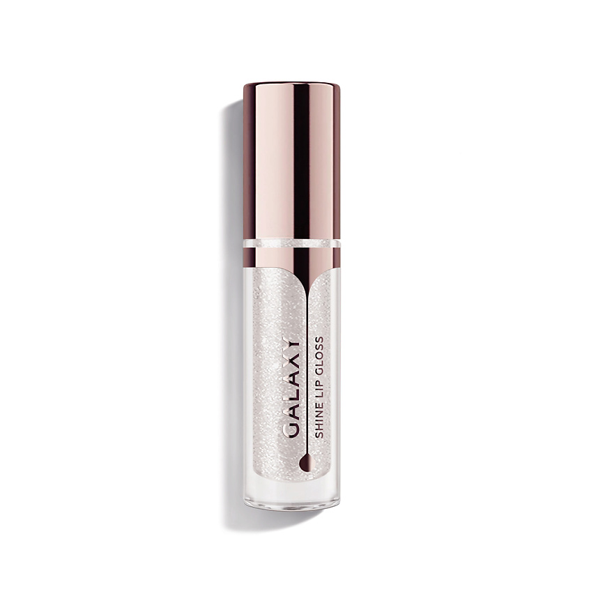 Изображение товара LATTE BEAUTY Блеск для губ GALAXY серебристый сияющий 06