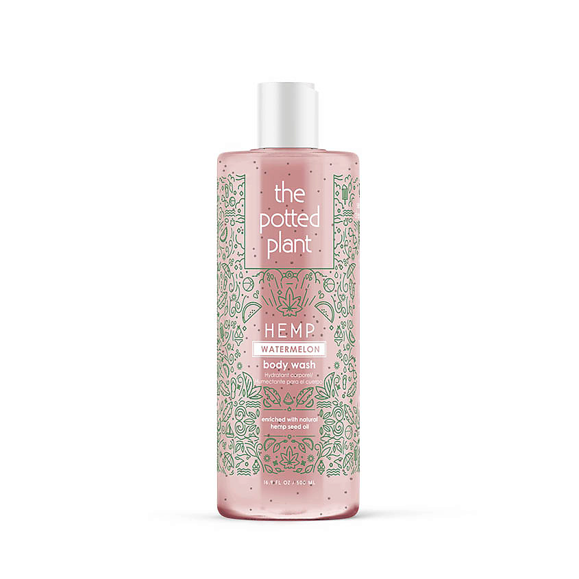 Изображение товара Гель для душа Watermelon Body Wash 500 мл натуральный увлажняющий с маслом конопли Изображение товара Гель для душа Watermelon Body Wash 500 мл натуральный увлажняющий с маслом конопли