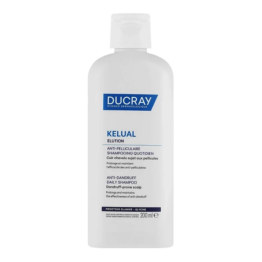 Изображение товара DUCRAY Поддерживающий ежедневный шампунь Kelual Elution Gentle Balancing, 200 мл