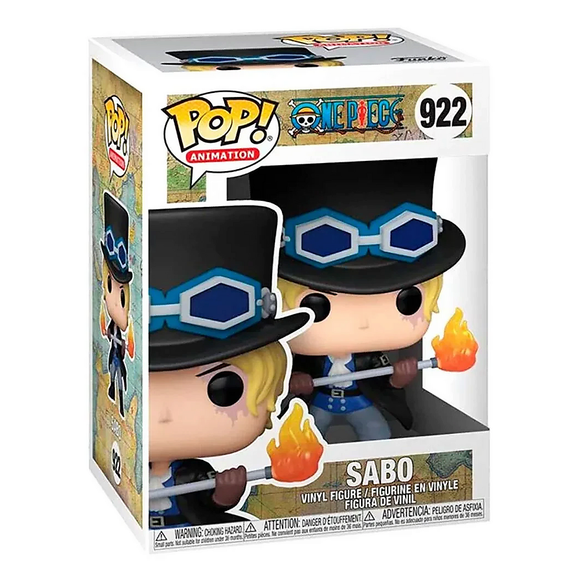 Изображение товара FUNKO Коллекционная фигурка Funko POP! One Piece Sabo #922, Sabo #922 Изображение товара FUNKO Коллекционная фигурка Funko POP! One Piece Sabo #922, Sabo #922