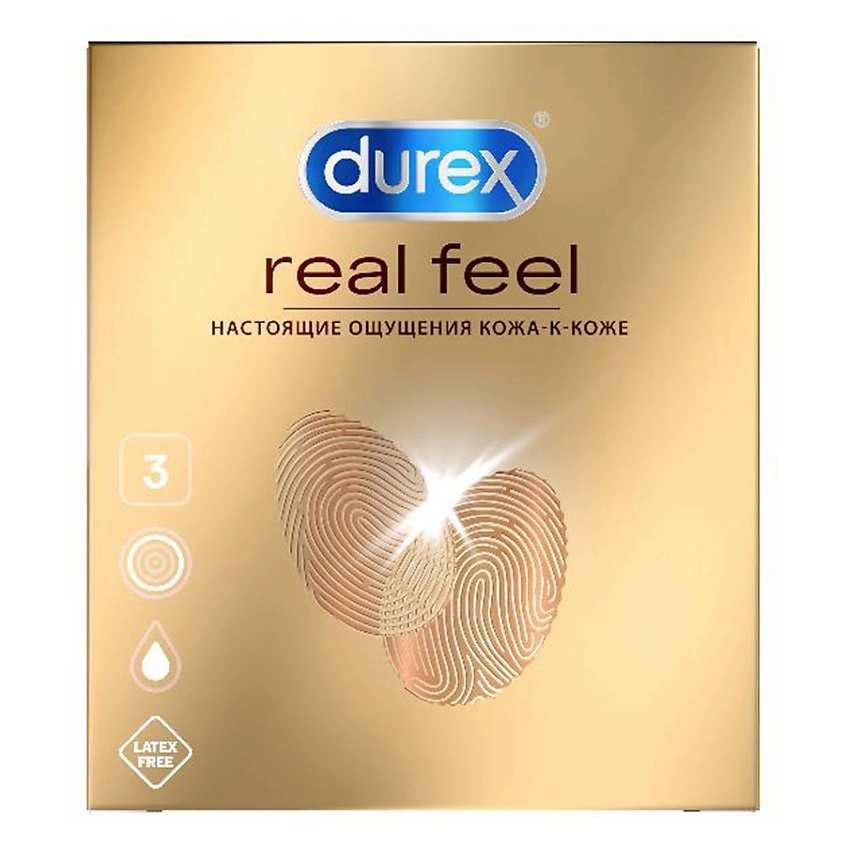 Изображение товара АПТЕКА Презервативы Durex Real Feel, 3 шт Изображение товара АПТЕКА Презервативы Durex Real Feel, 3 шт