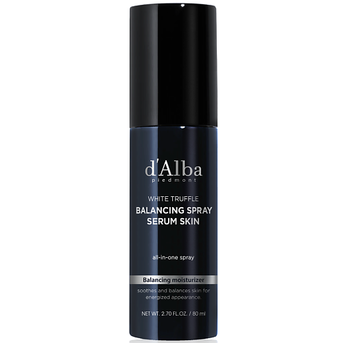 Сыворотка для лица D`ALBA Спрей сыворотка для мужчин White Truffle Balancing Spray Serum Skin