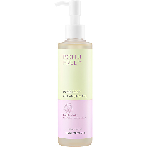 Масло для умывания THANK YOU FARMER Масло для умывания очищающее Pollu Free Pore Deer Cleansing Oil
