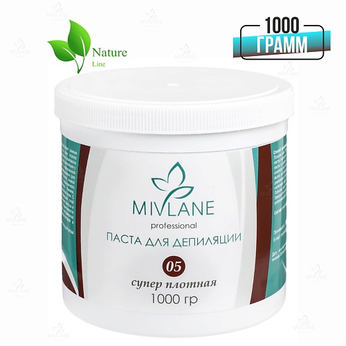 MIVLANE Сахарная паста для шугаринга и депиляции Супер плотная 1000
