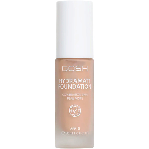 Тональное средство GOSH Тональная основа для лица Hydramatt Foundation SPF 15