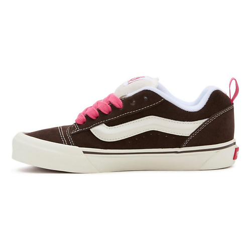 Кроссовки VANS Кроссовки для скейтбординга Knu Skool Низкие Коричнево-красные