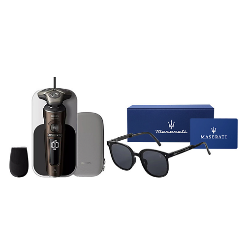 Электробритва PHILIPS Электробритва Philips x Maserati Series 9000 Prestige + Чехол + Зарядная панель Qi+ Очки