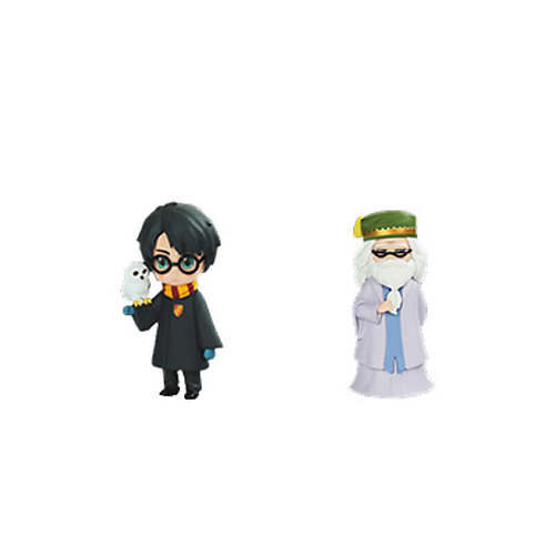 Мягкая игрушка POP MART Игрушка Harry Potter Magic World Collection Mystery Hedwig Harry + Dumbledore