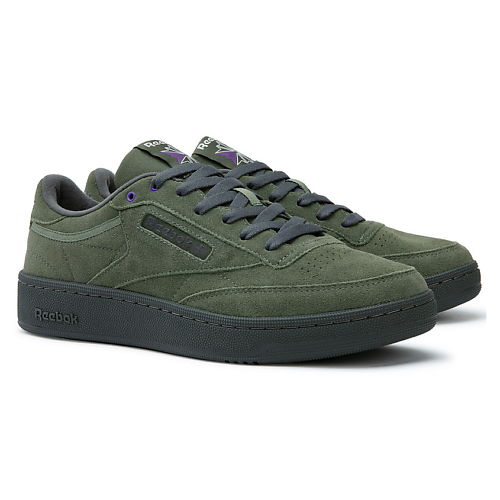 

REEBOK CLUB C 85 W+ Low top Skateboard Shoes Unisex Green, CLUB C 85 W+ Low top Skateboard Shoes Unisex Green