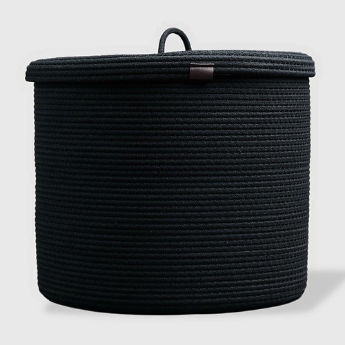 Корзина для хранения ASTIHOME Корзина для белья плетеная с крышкой