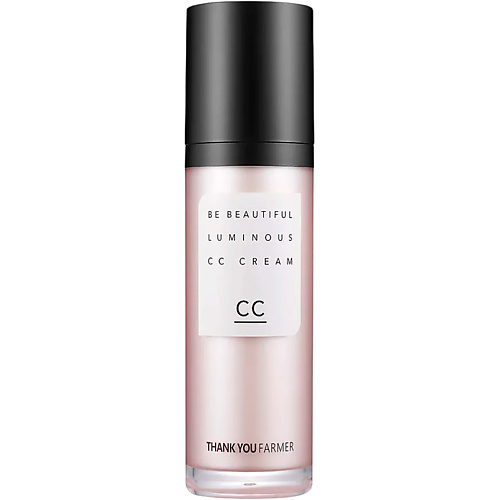 CC крем для лица THANK YOU FARMER CC-крем для лица придающий коже сияние 3-в-1 SPF30 PA++ Be Beautiful Luminous CC Cream