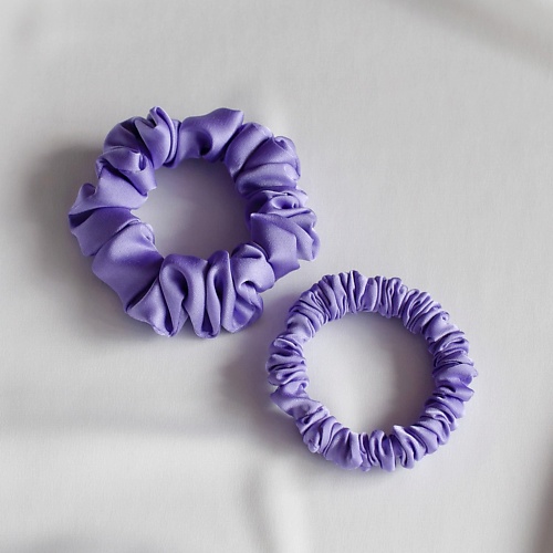 Резинка для волос 8 HORAS OF SILK Набор из 2 резинок средняя+узкая