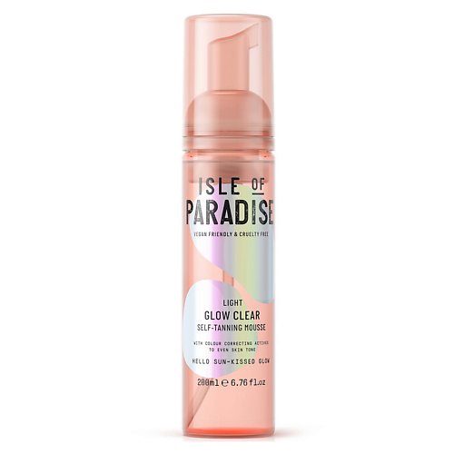 Мусс-автозагар для тела ISLE OF PARADISE Мусс для автозагара Glow Clear Self-Tanning