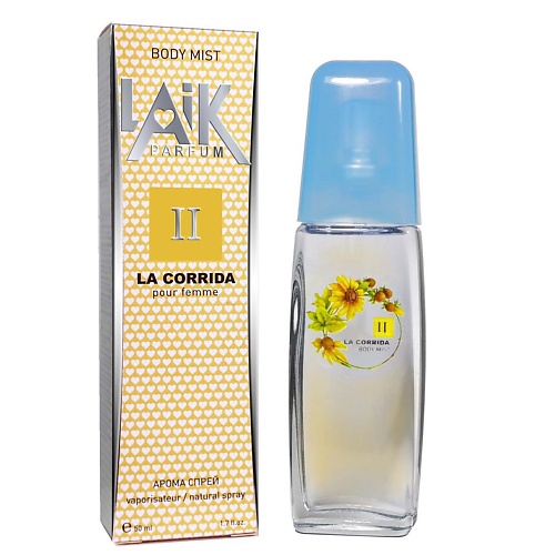 Парфюмированный спрей для тела NEO Парфюмерный спрей для тела LAIK PARFUM La Corrida №2