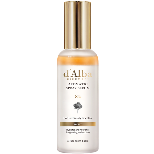 Сыворотка для лица D`ALBA Спрей сыворотка для лица White Truffle First Aromatic Spray Serum 8%