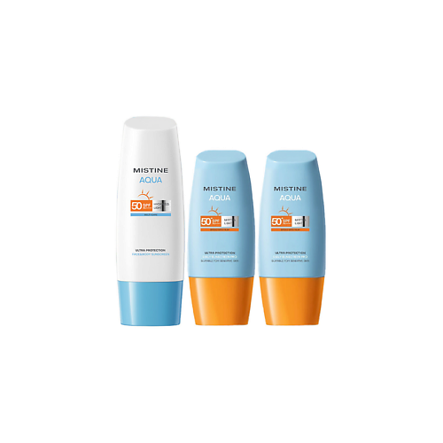 Набор солнцезащитных средств MISTINE Набор солнцезащитных средств Hydrated And Clear SPF50+PA++++