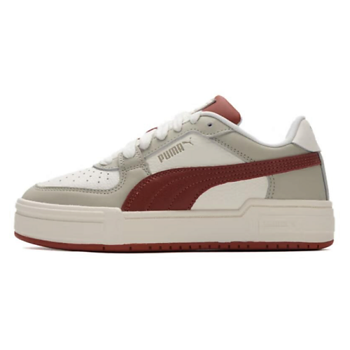 Кроссовки PUMA Ca Pro Classic Leather Low top Skateboard Shoes Unisex White Gray Red