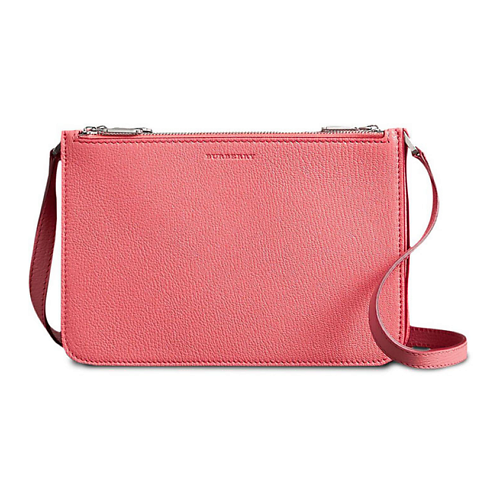 Сумка BURBERRY Сумка через плечо Triple Zip Grainy Leather Crossbody Bag