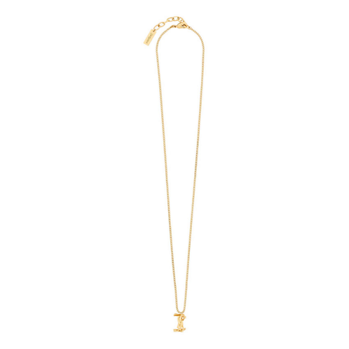 Колье YVES SAINT LAURENT Колье с подвеской Cassandre Necklace in Metal in Gold