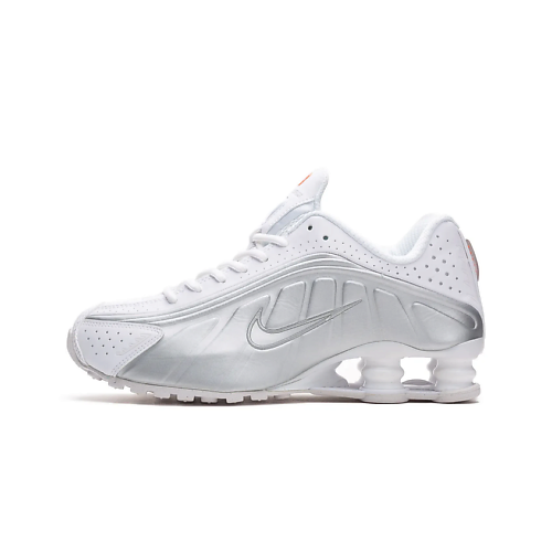 Кроссовки NIKE Кроссовки женские спортивные Shox R4 WMNS White Metallic Silver AR3565-101