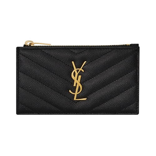 Кардхолдер YVES SAINT LAURENT Картхолдер Fragments Zipped Card Case