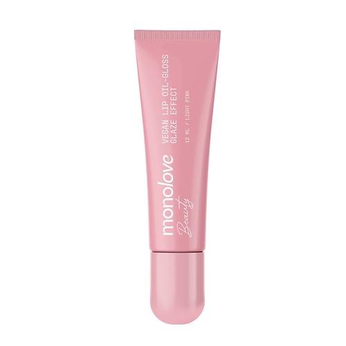 Блеск для губ MONOLOVE BIO Масло-Блеск для губ VEGAN GLAZE EFFECT