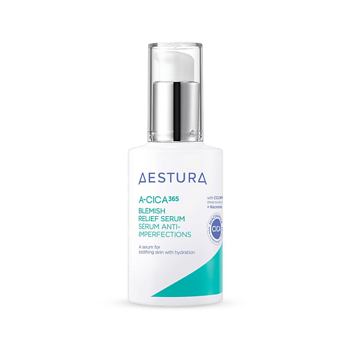 Сыворотка для лица AESTURA Успокаивающая сыворотка против несовершенств A-CICA 365 Blemish Calming Serum