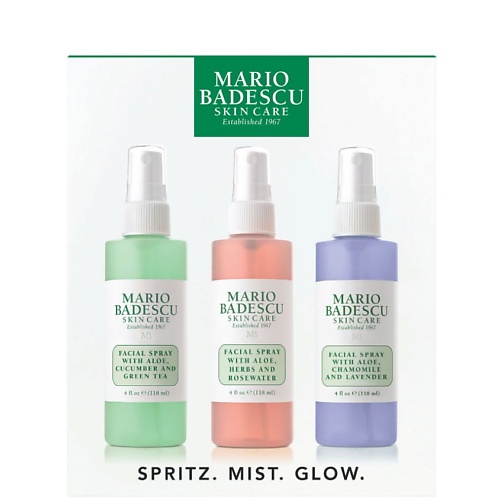 Набор средств для лица MARIO BADESCU Набор Spritz Mist Glow