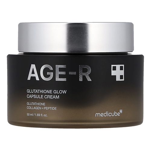 Крем для лица MEDICUBE Крем для сияния и упругости кожи AGE-R Glutathione Glow Capsule Cream