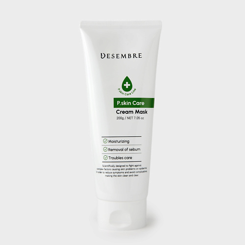 Маска для лица DESEMBRE MEDI EPI SCIENCE P.SKIN CARE CREAM MASK Защищающая маска для жирной и акне кожи лица