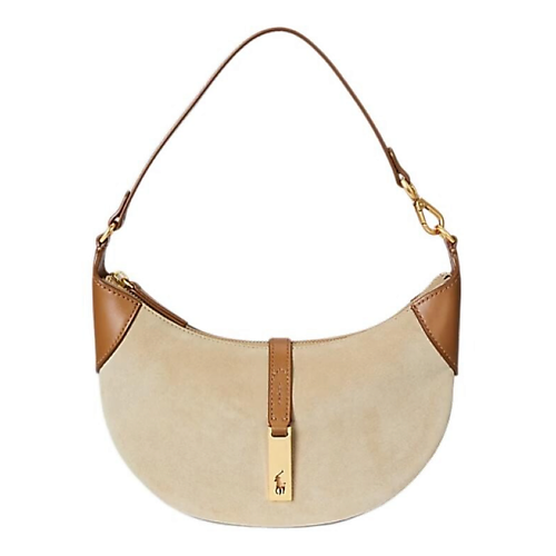 Мини-сумка Polo ID Suede Mini Shoulder Bag