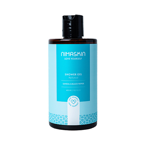 Гель для душа NIMASKIN Парфюмированный гель для душа Sandal & Black pepper