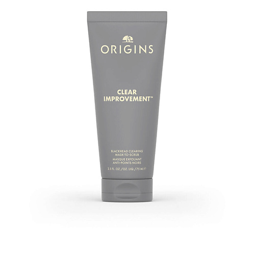 Маска для лица ORIGINS Маска-скраб против черных точек Clear Improvement
