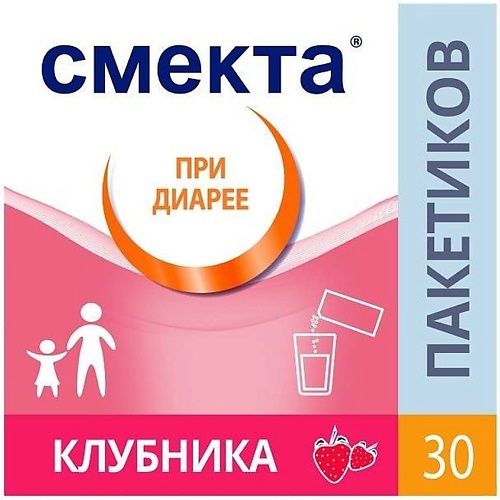 Порошок для приготовления суспензии Смекта Клубника