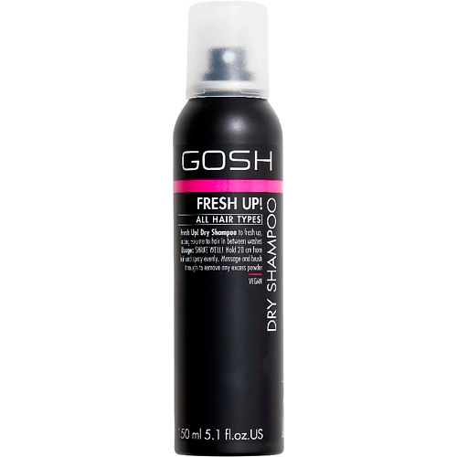 Сухой шампунь GOSH Сухой шампунь для волос Fresh Up!