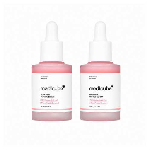 Набор средств для лица MEDICUBE Набор сывороток с пептидами PDRN Pink Peptide Serum