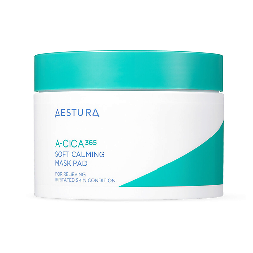 Маска для лица AESTURA Успокаивающие маски-пэды A-Cica 365 Soft Calming Mask Pad