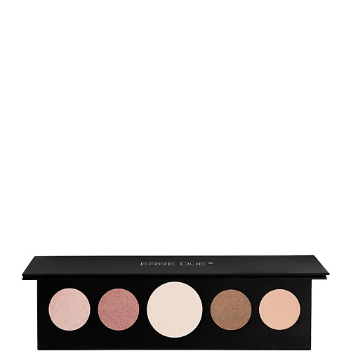 Палетка ERRE DUE Палетка для макияжа универсальная Blushing Shell Beauty Essentials Palette
