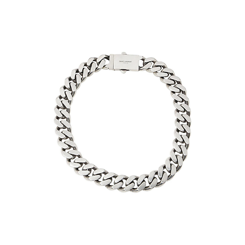 Колье YVES SAINT LAURENT Колье-цепь Saint Laurent Gourmette Chain Necklace
