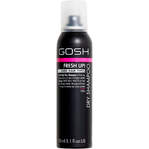Сухой шампунь GOSH Сухой шампунь для темных волос Fresh Up!