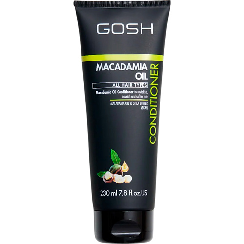 Кондиционер для волос GOSH Кондиционер для волос с маслом макадамии Macadamia Oil